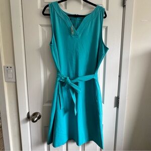 Talbots Teal Dress Size 20 NWT